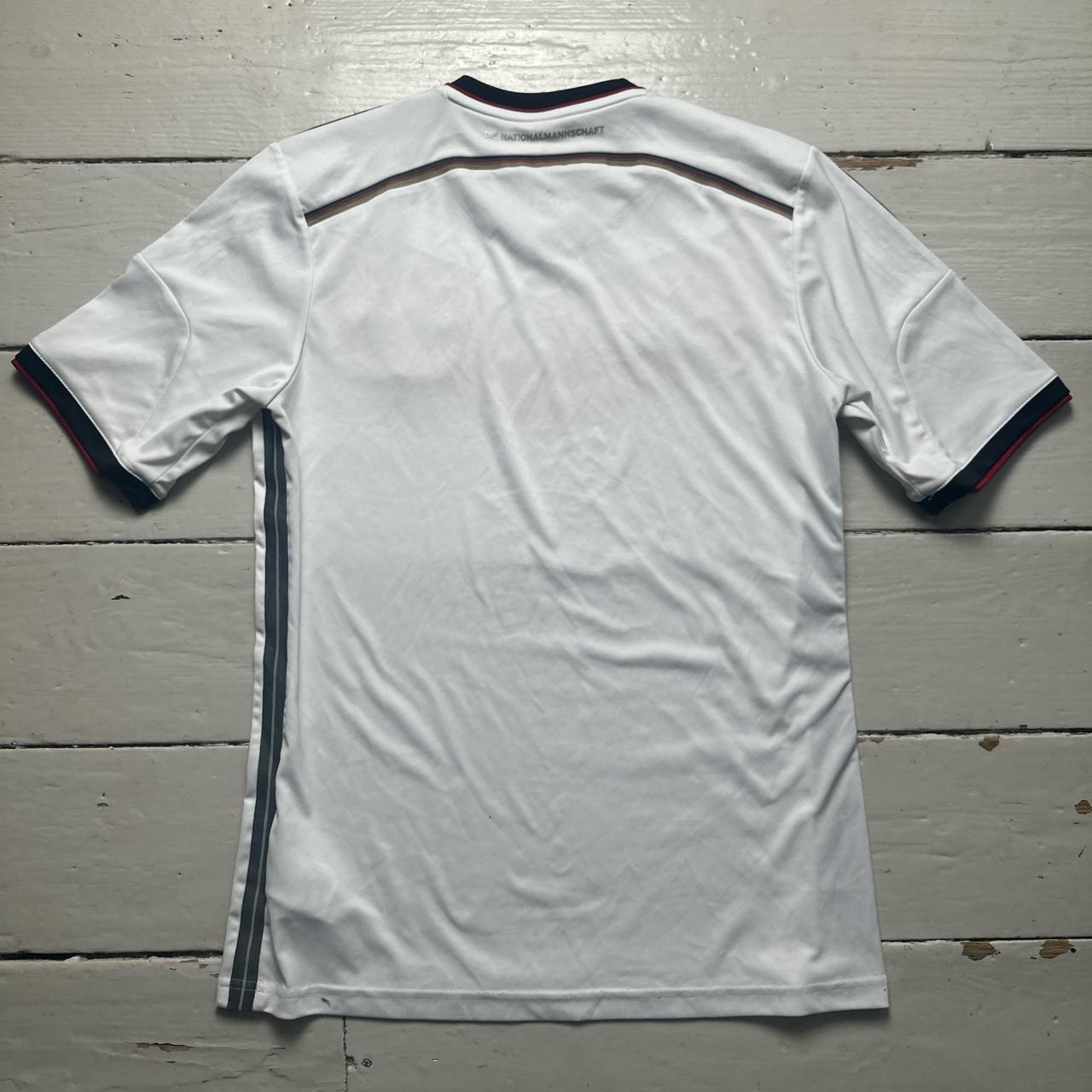 Germany Adidas Climacool White Football Jersey