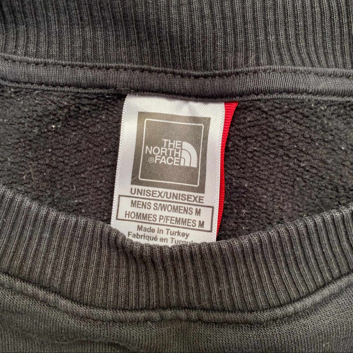 The North Face Black and White Jumper (M)