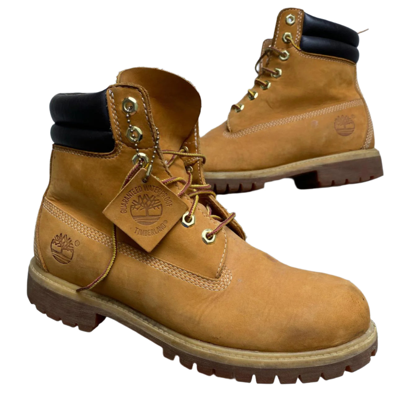 Timberland Nubuck Brown Hi Boots (UK 8)