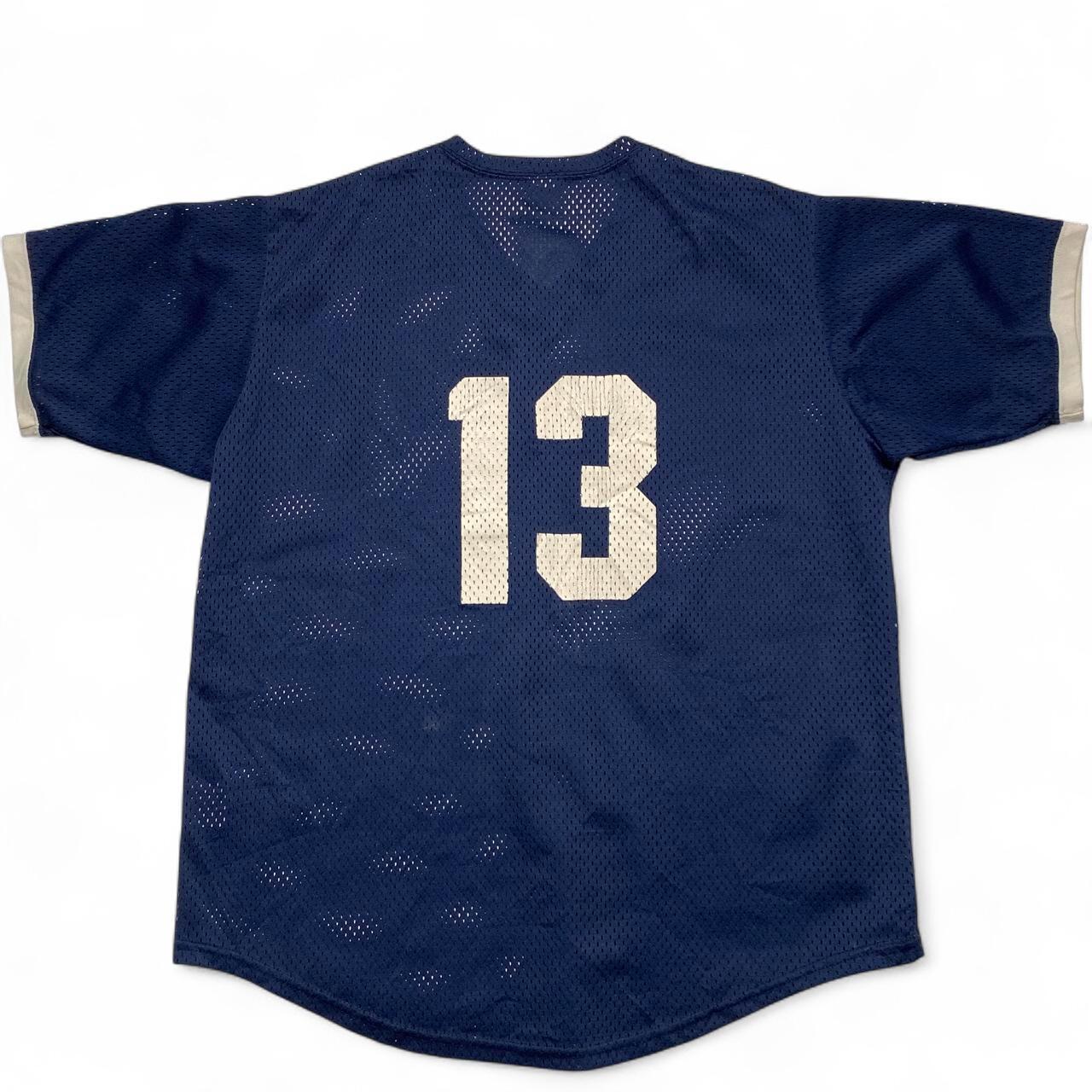 New York Yankees Navy and White Vintage y2k 90’s Jersey (XL)