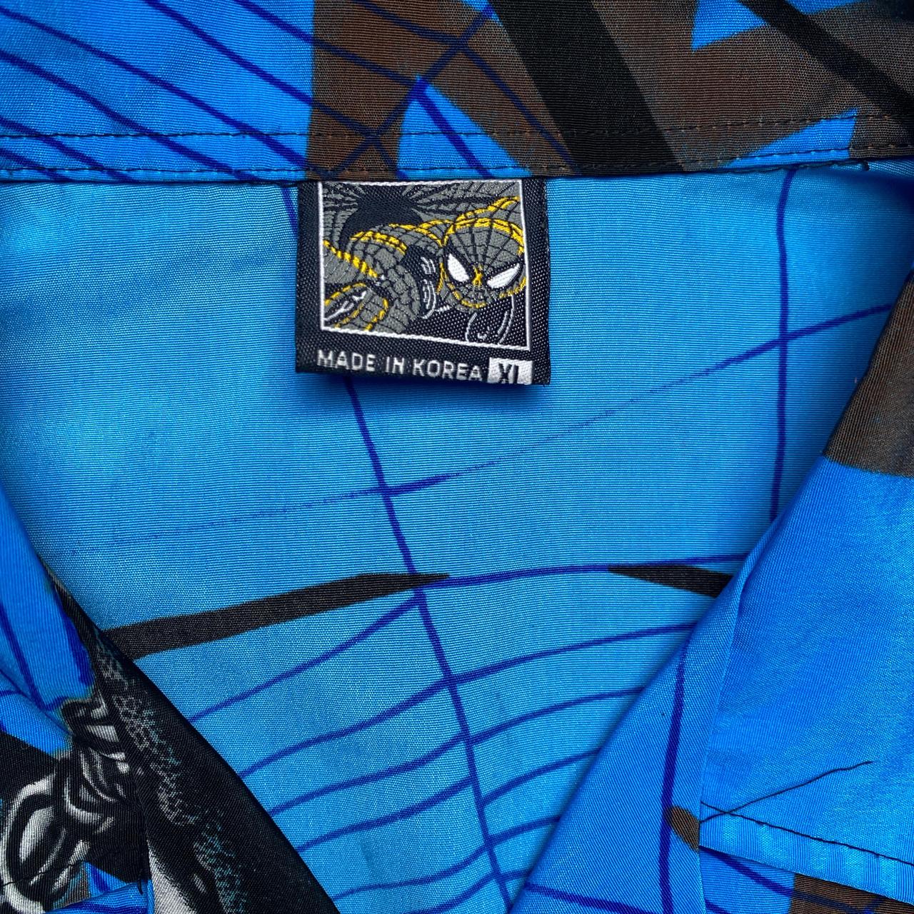 Spiderman Vintage y2k Japanese Short Sleeve Shirt (XL)