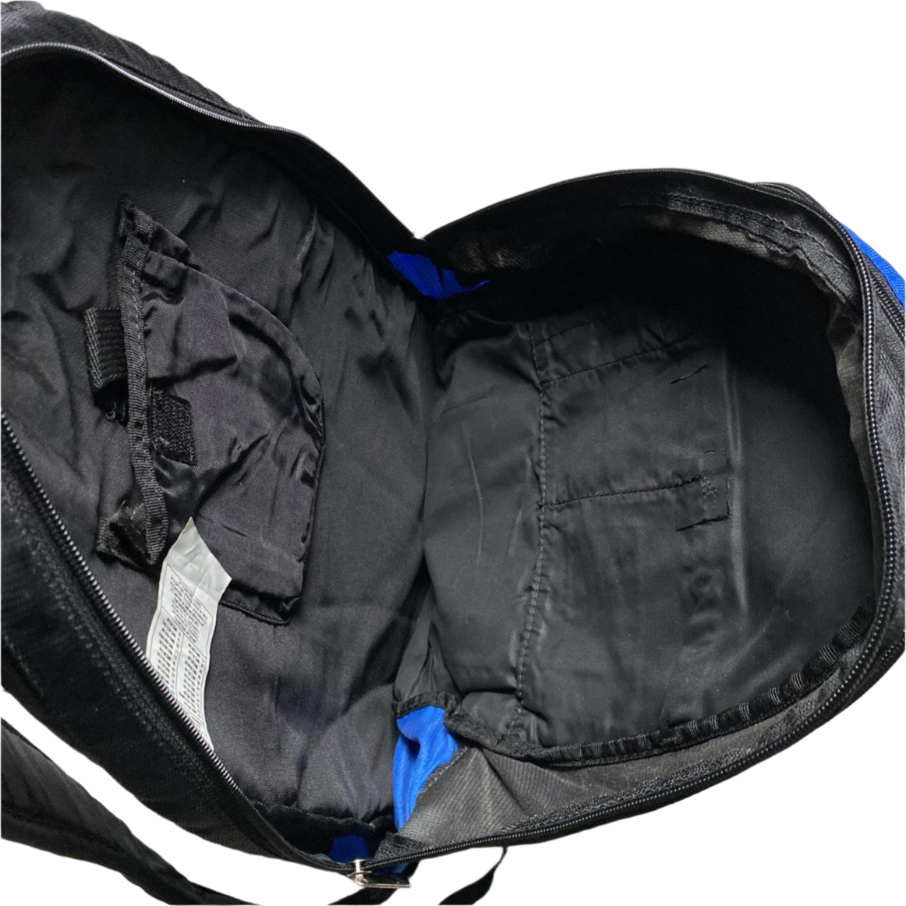 Nike Shox Vintage Y2K Black Grey ad Blue Backpack Bag Rucksack