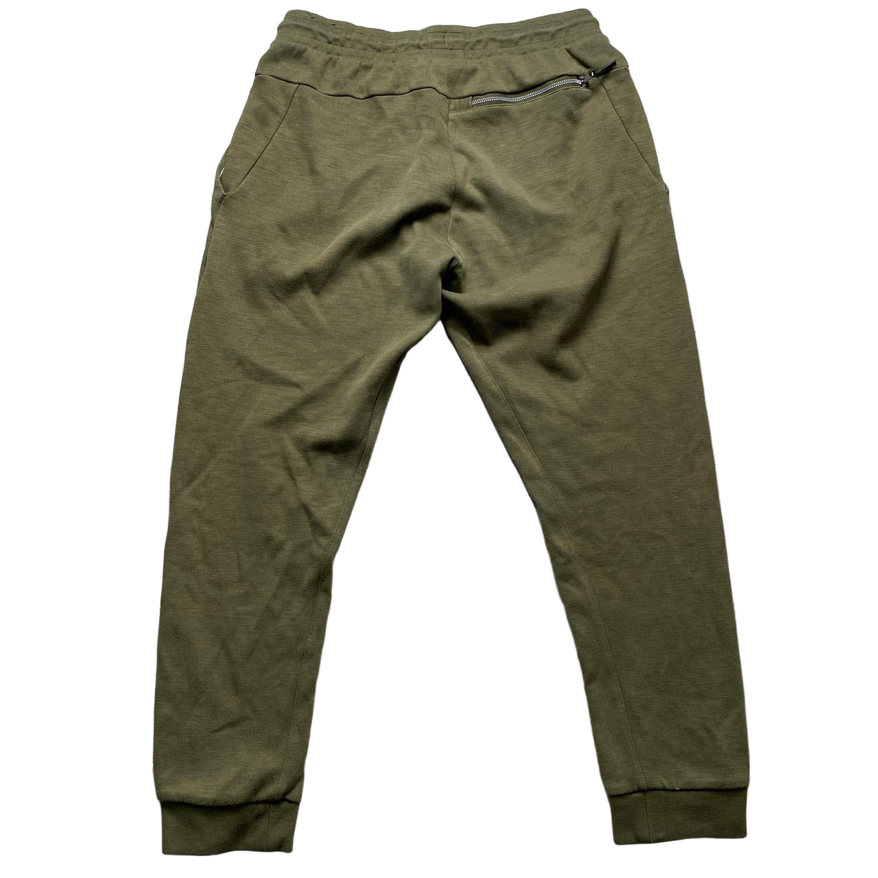 Nike Khaki Box Logo Black and White Swoosh Tracksuit (L)