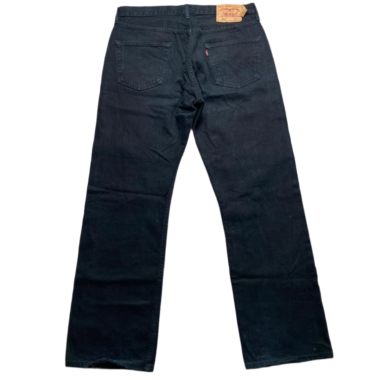 Levis 501 Black Baggy Jeans (34W)