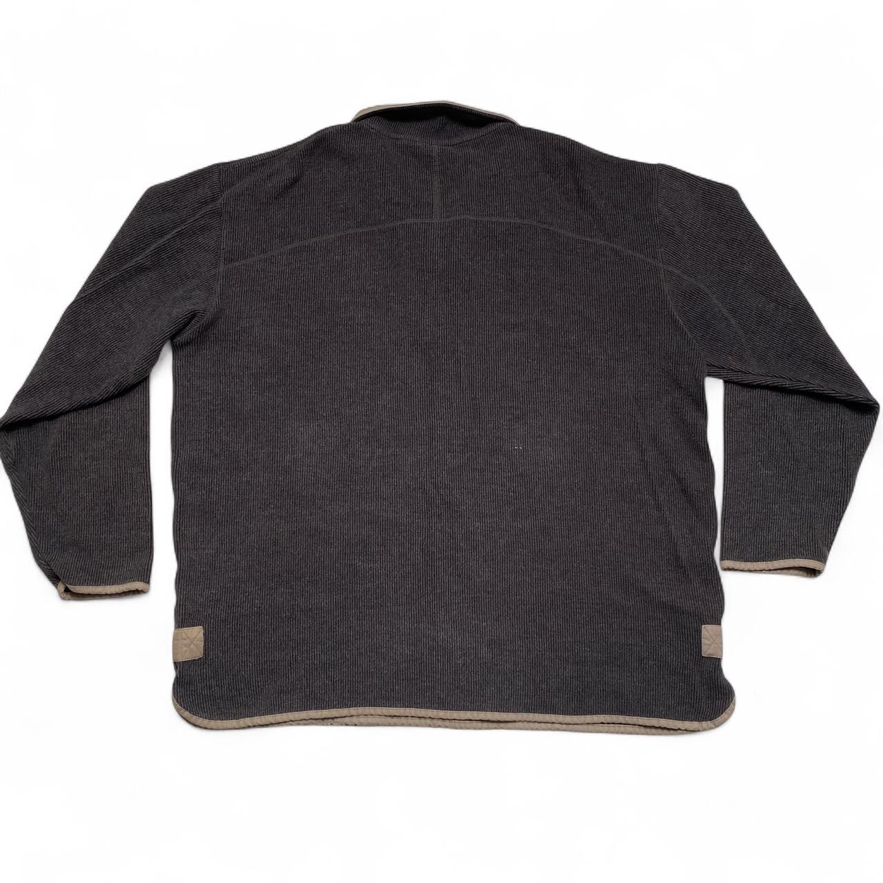 Guinness Quarter Zip Vintage Jumper Grey and Cream (XL)