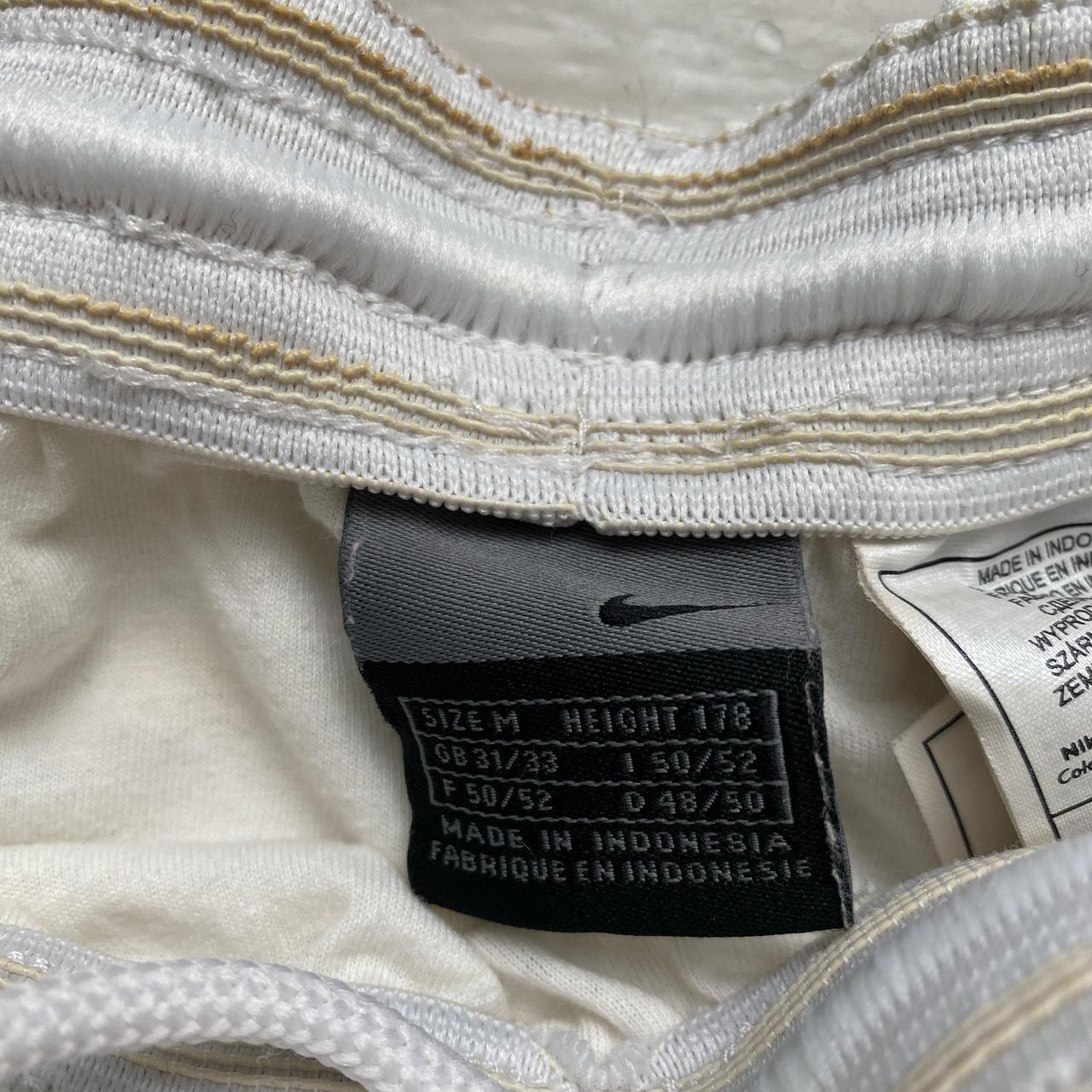 Nike Vintage Football White and Black Shorts