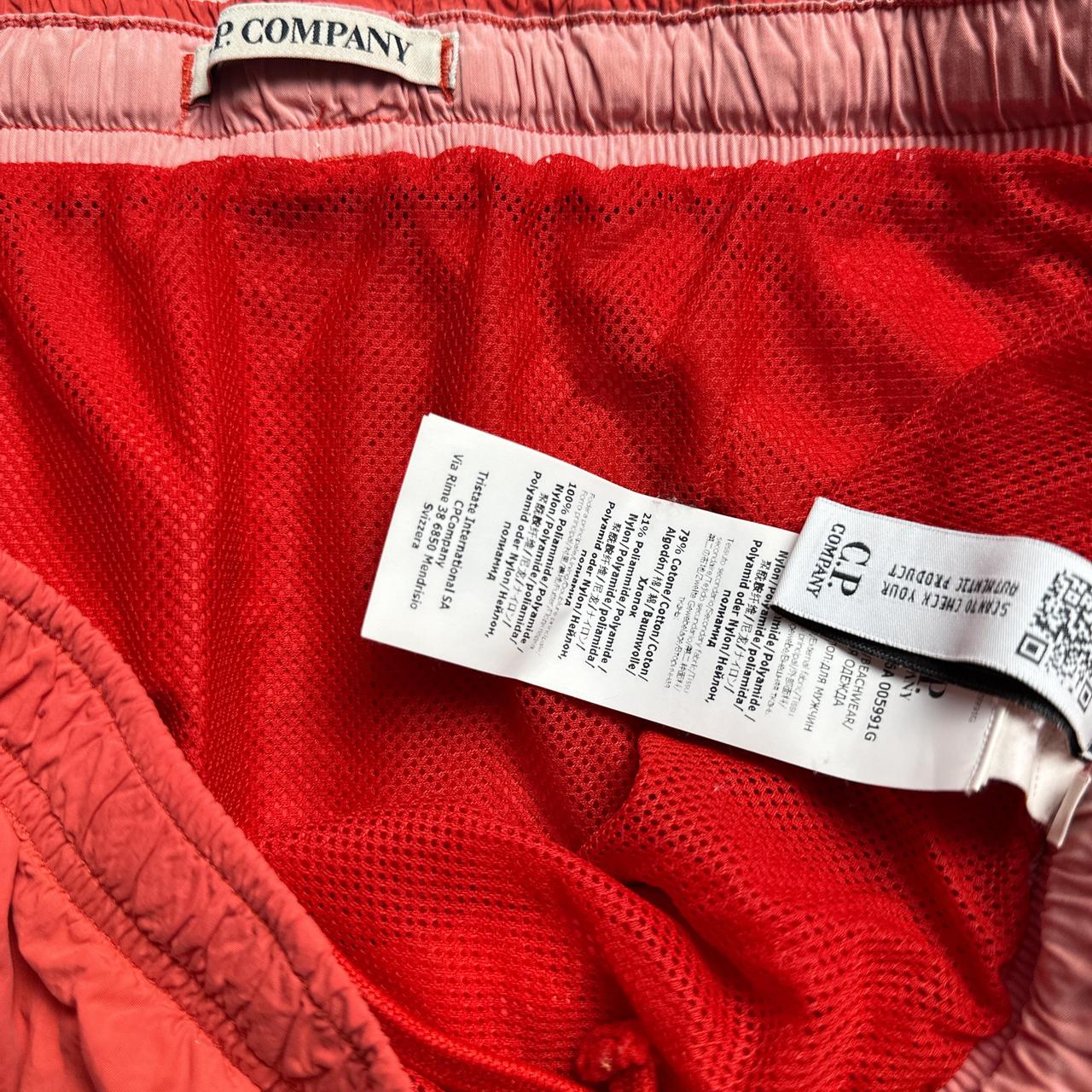 CP Company Salmon Pink Orange Swim Shorts (S)