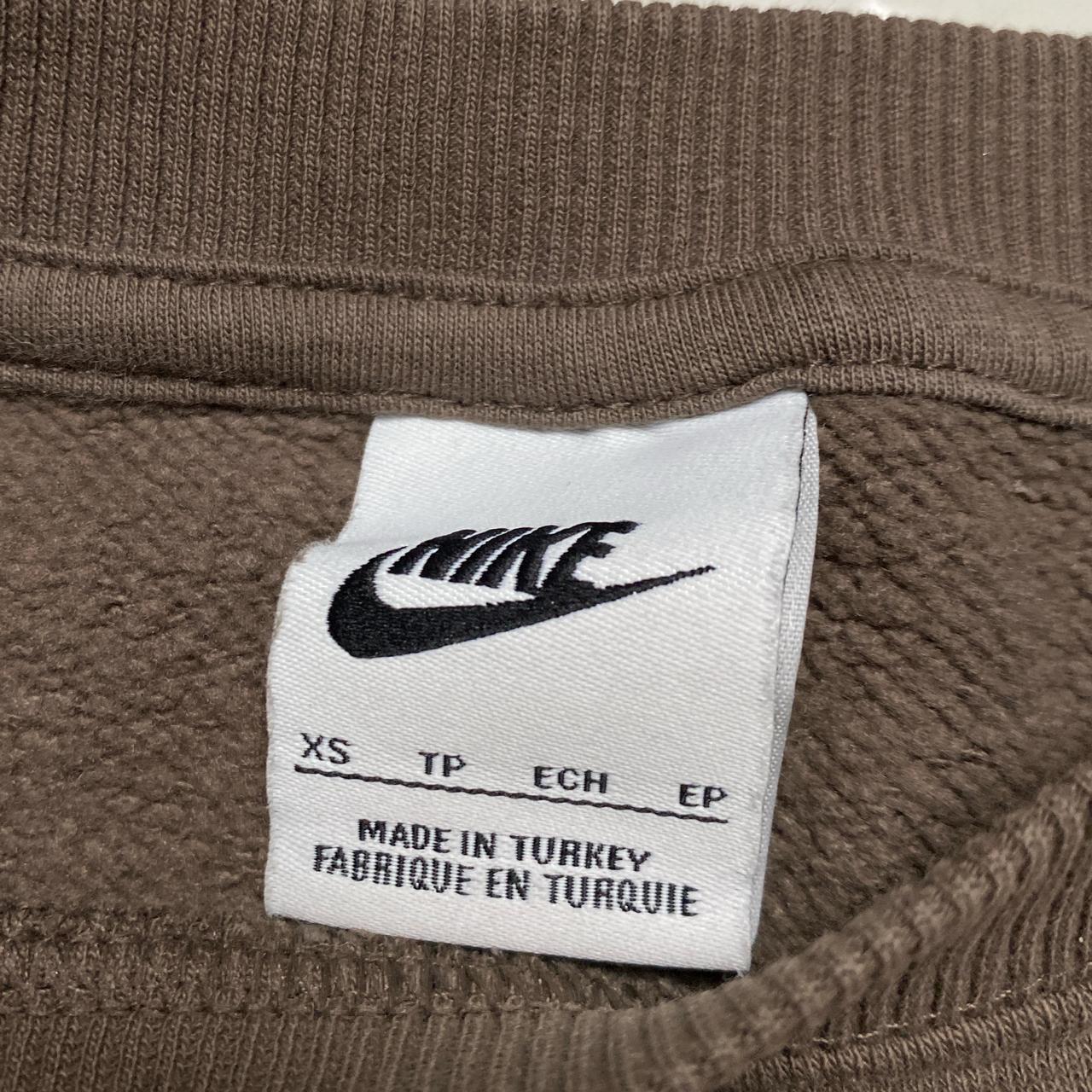 Nike Brown and Pink Womens Jumper (XS)