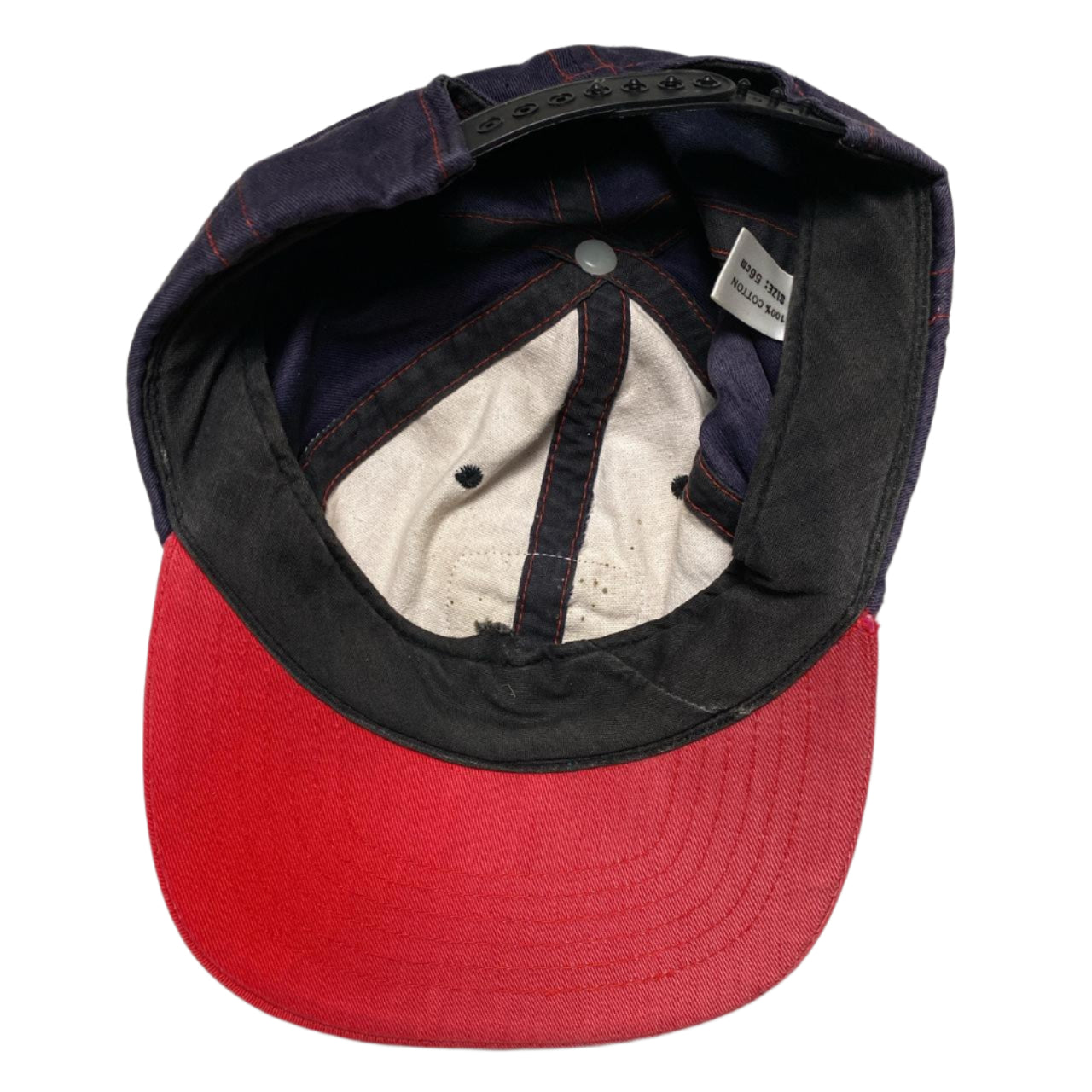 Porsche Vintage Baseball Cap Navy and Red