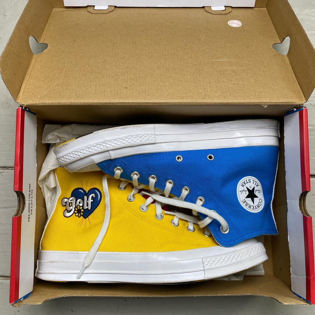 Golf Wang Tyler the Creator Converse Multi Colour High Trainers (UK 9)