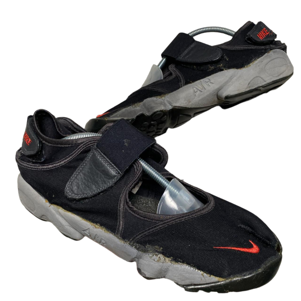 Nike Air Rift Black Grey and Red 2004 (UK 10)