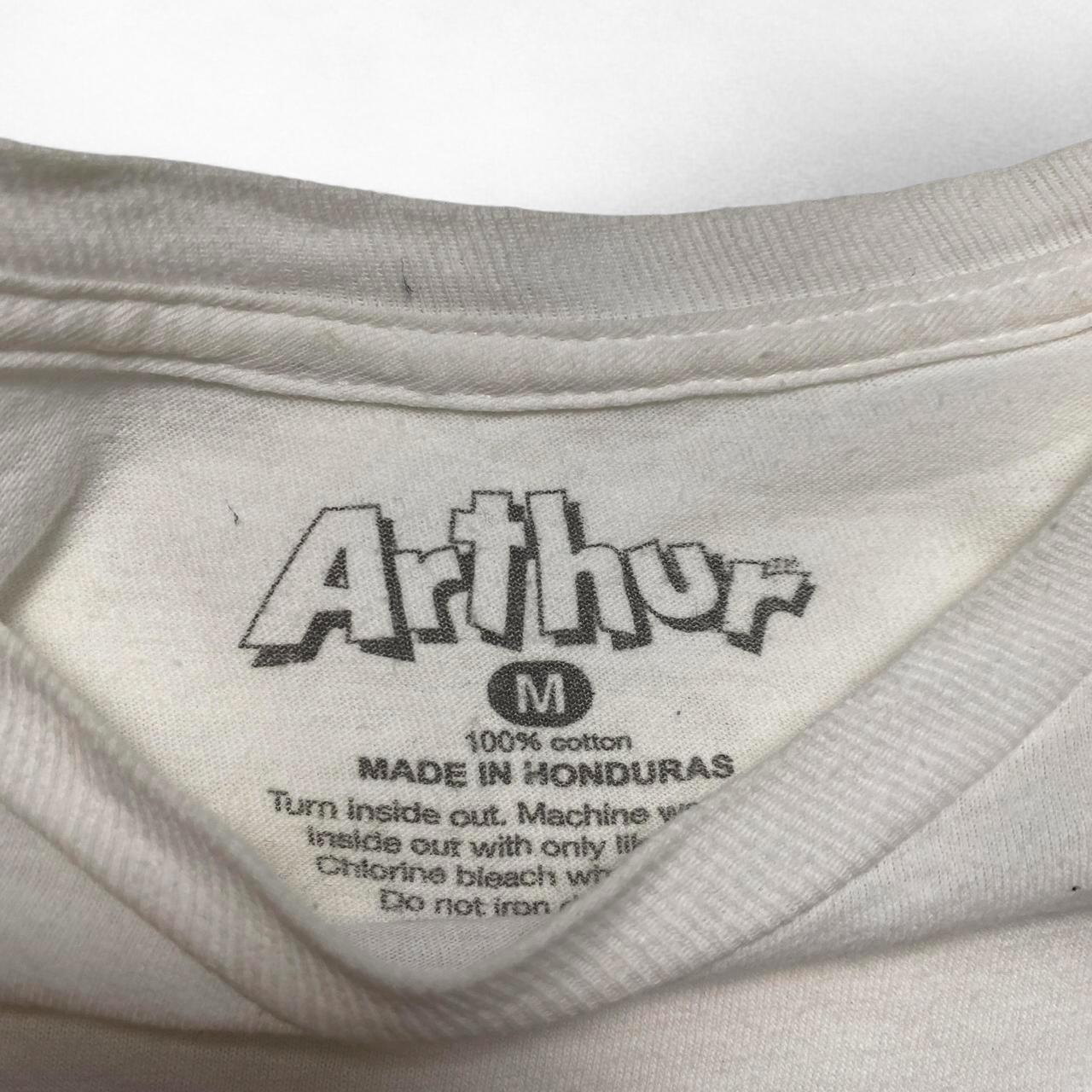 Arthur Vintage Hugs Not Drugs White T Shirt (M)