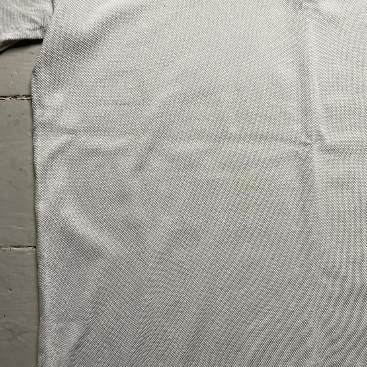 Fendi White Short Sleeve Polo Shirt (M)