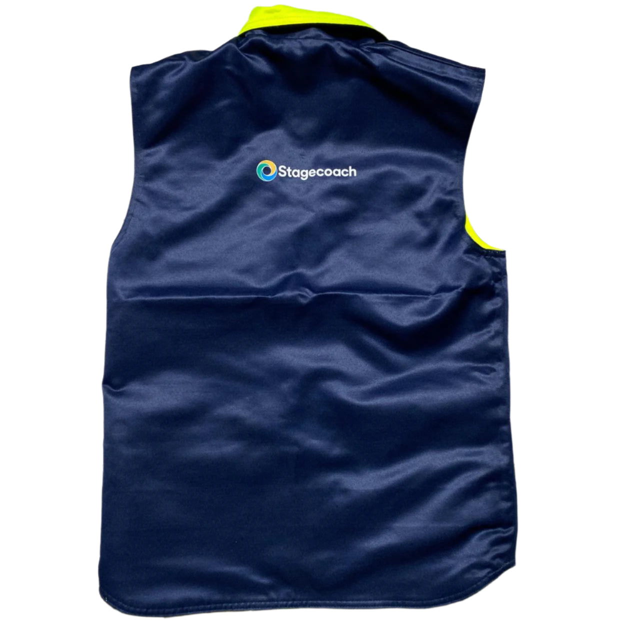 Stagecoach Bus Reflective Navy Gilet (S)