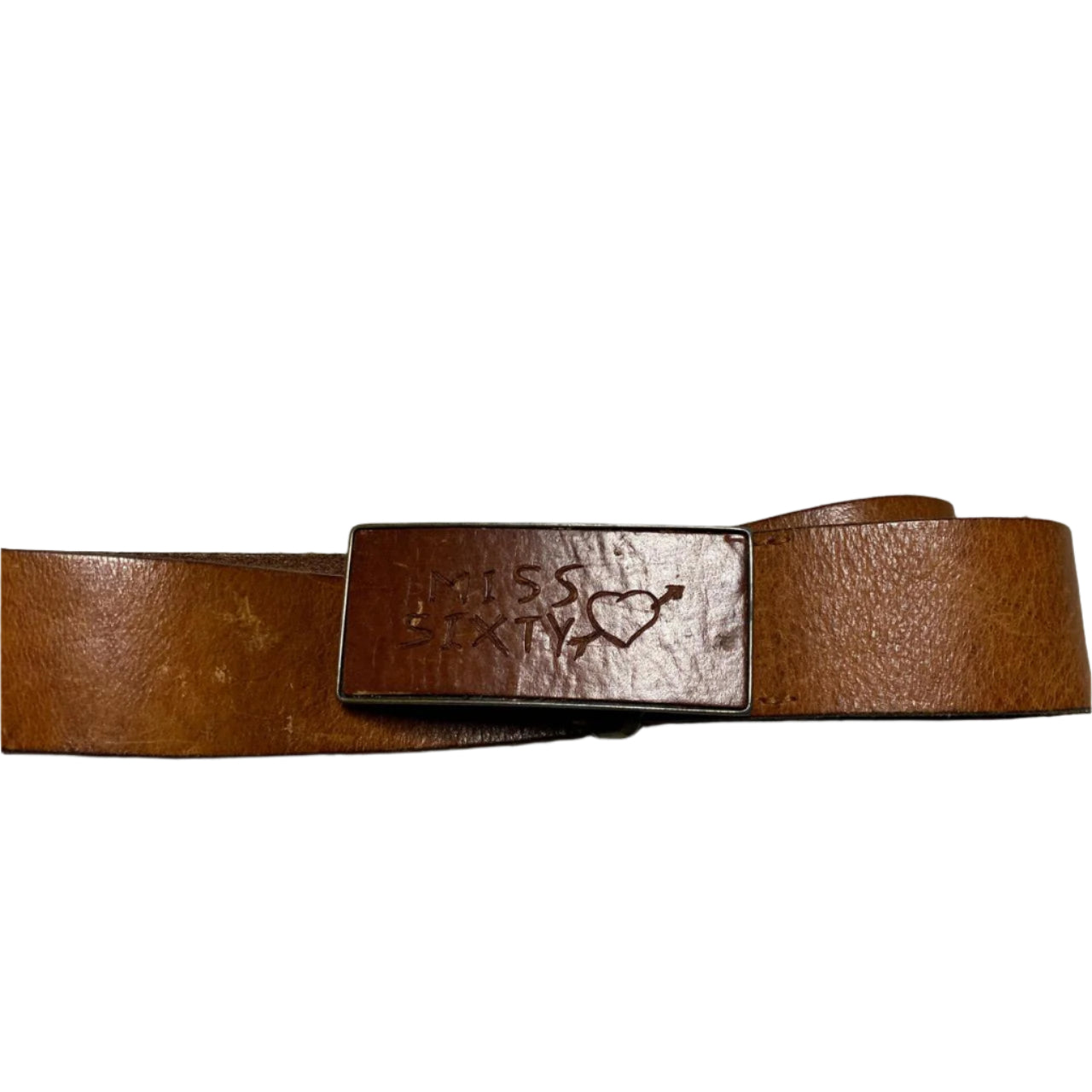 Miss Sixty Brown Leather Belt