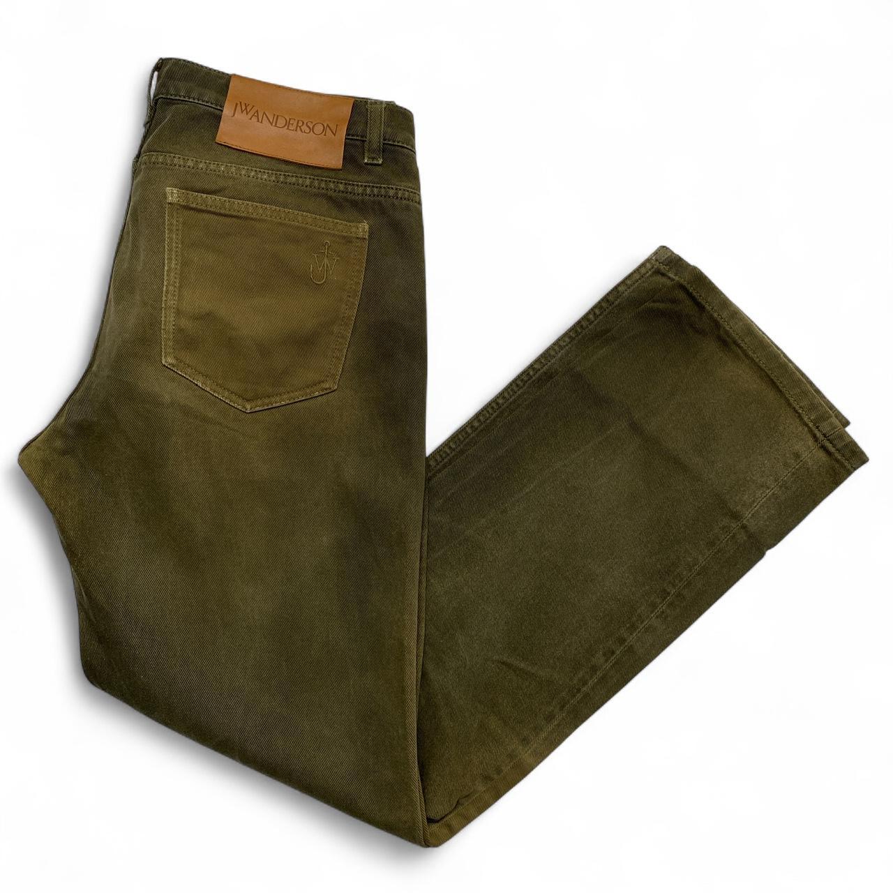 JW Anderson Khaki Patches Jeans (34W)