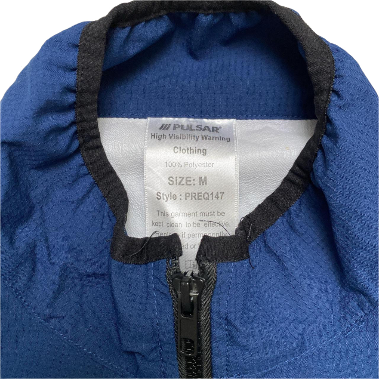 Navy Lightweight Windbreaker Shell Jacket (M)