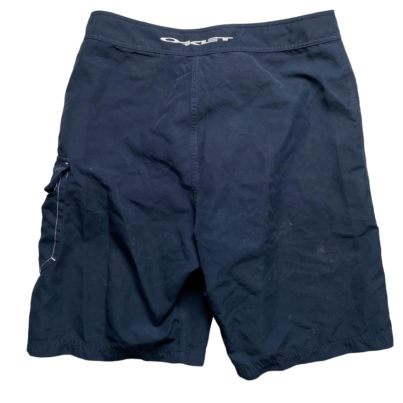 Oakley Navy and White Surf Shorts (34W)