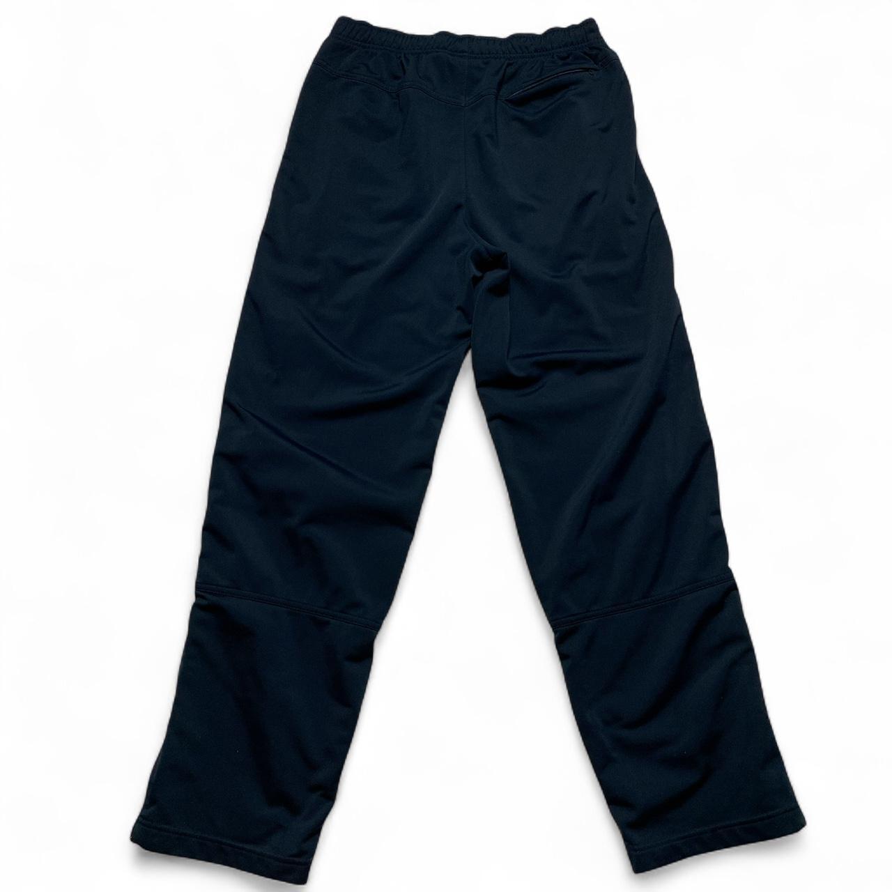 Nike Vintage y2k Trackpant Navy and Yellow Tracksuit Bottoms (M)