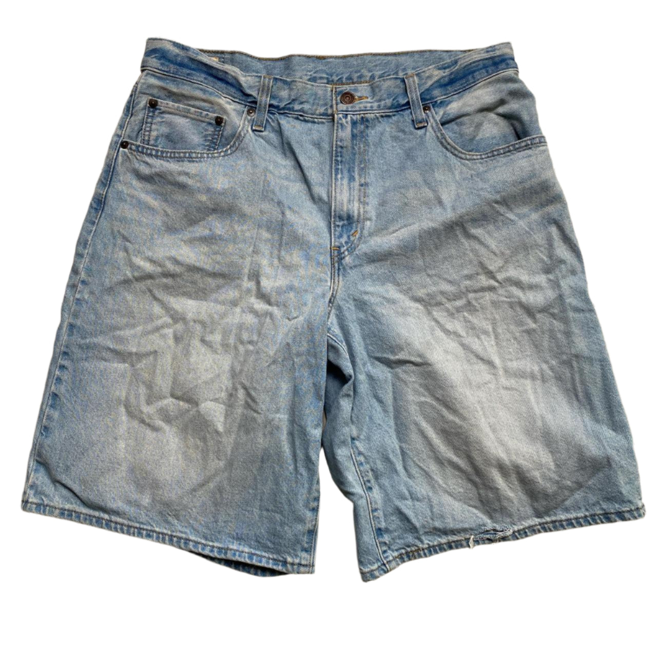 Levis Light Blue Jorts Jean Shorts (31W)