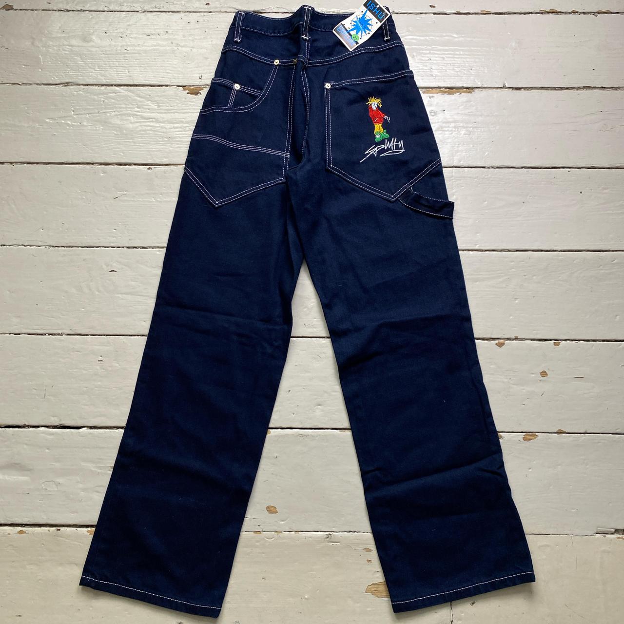Spliffy Embroidery Baggy Vintage 90’s Cargo Carpenter Jeans