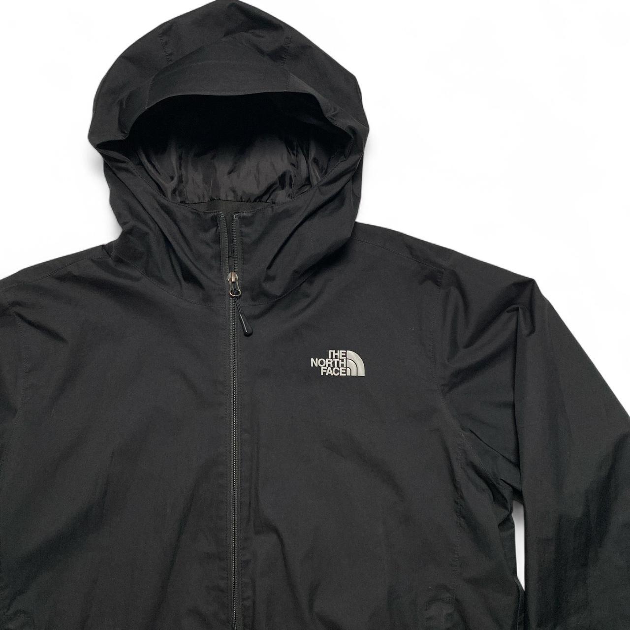 The North Face Dryvent Black Windbreaker Jacket (M)