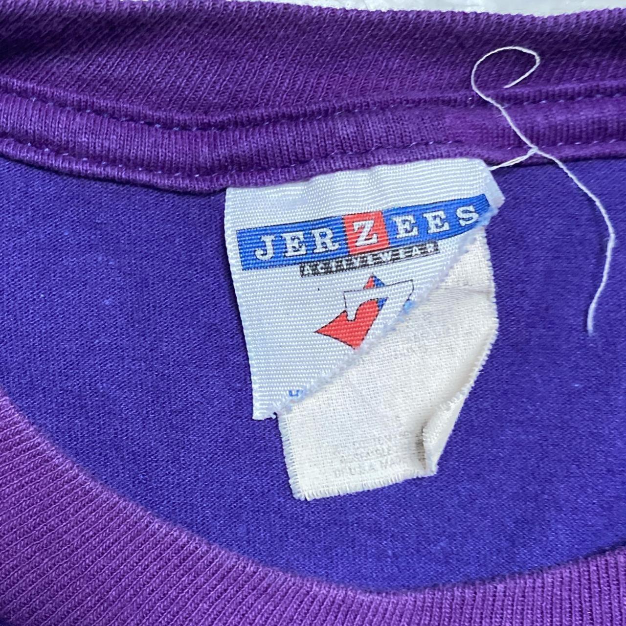 Betty Boop Embroidered Vintage Jerzees 90’s Purple T Shirt ((L)