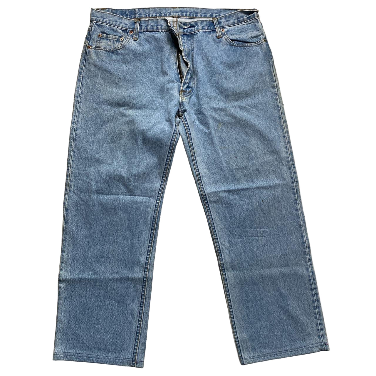 Levis 505 Baggy Light Blue Jeans (38W)