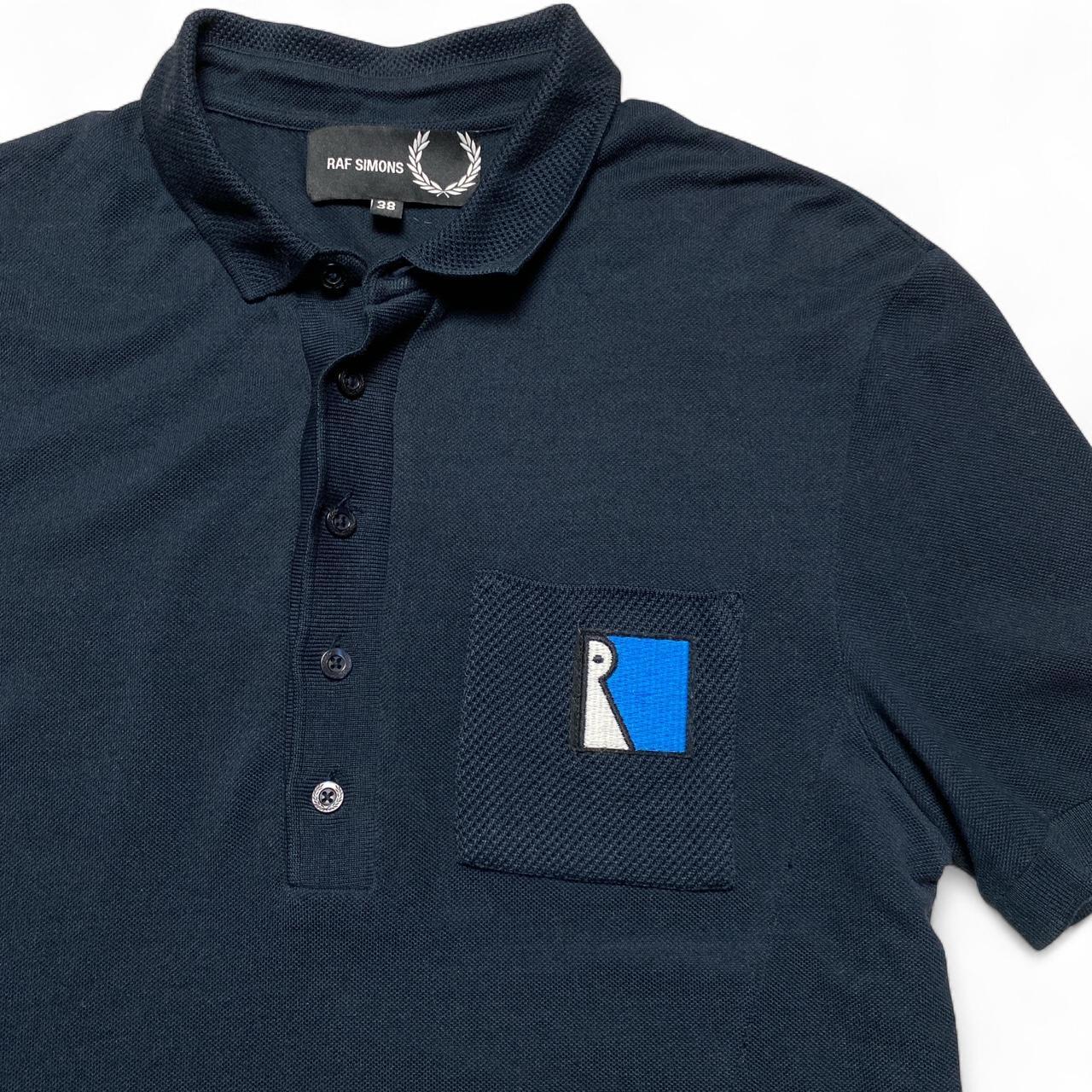 Raf Simons Fred Perry Navy Polo Shirt (M)