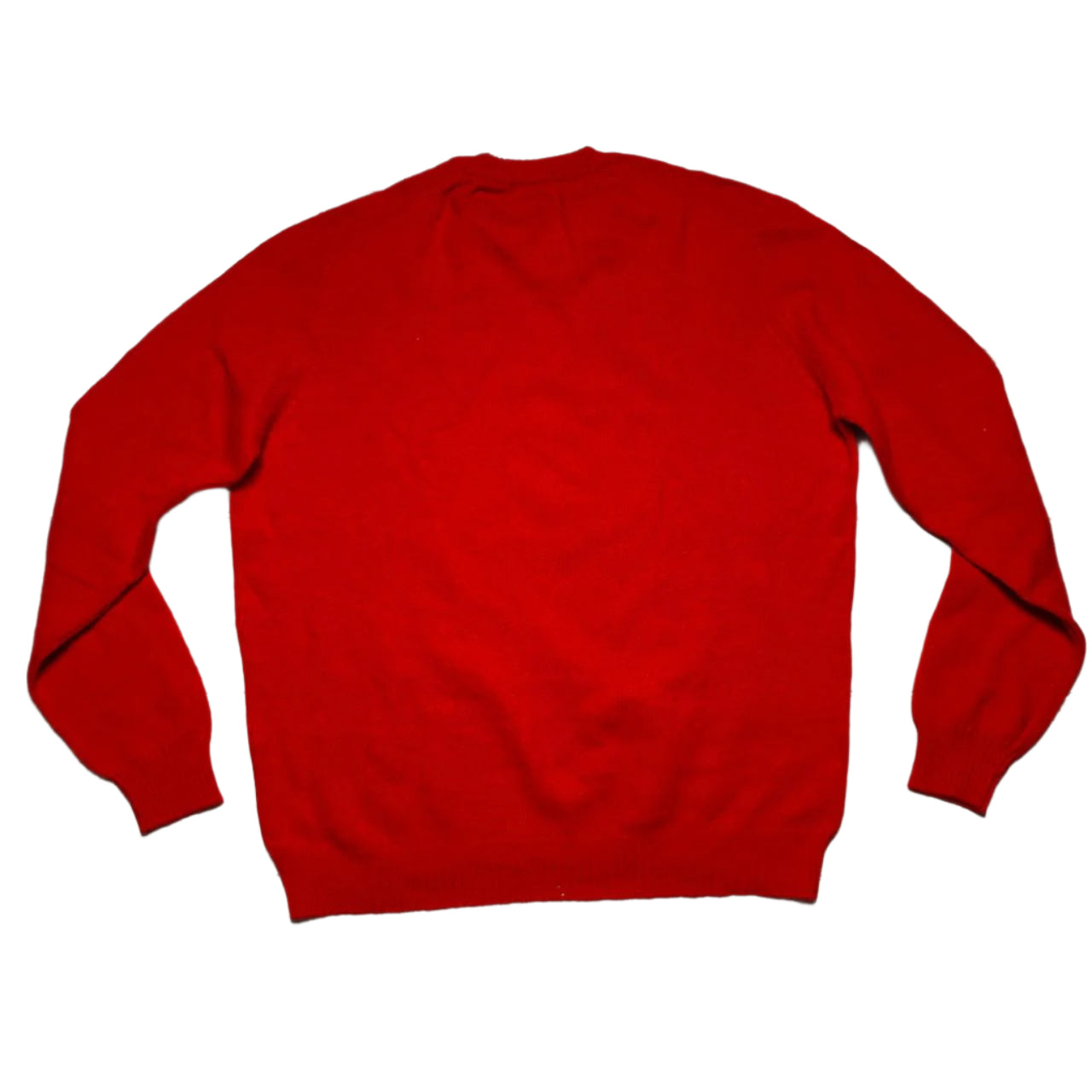 Jaegar Red Lambswool Red Jumper (S)