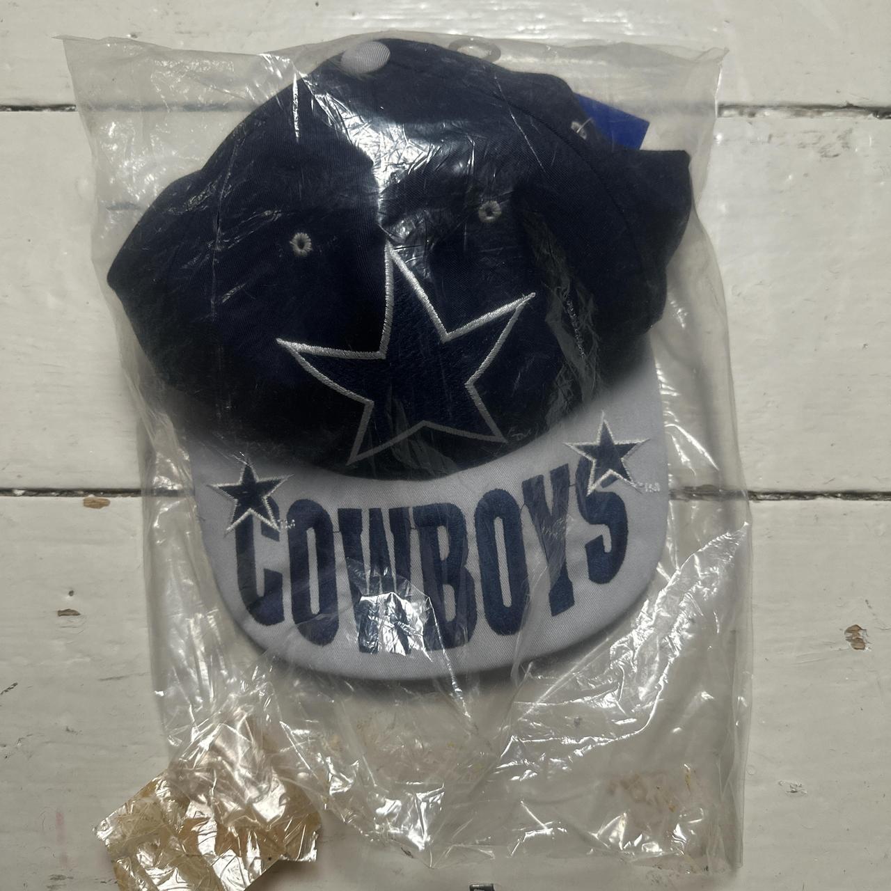 Dallas Cowboys Vintage 90’s Snapback Team NFL Cap Navy and Grey