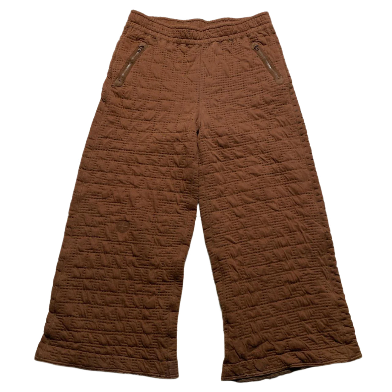 Nike Tech Pack Brown Quilted Baggy Joggers (XL)
