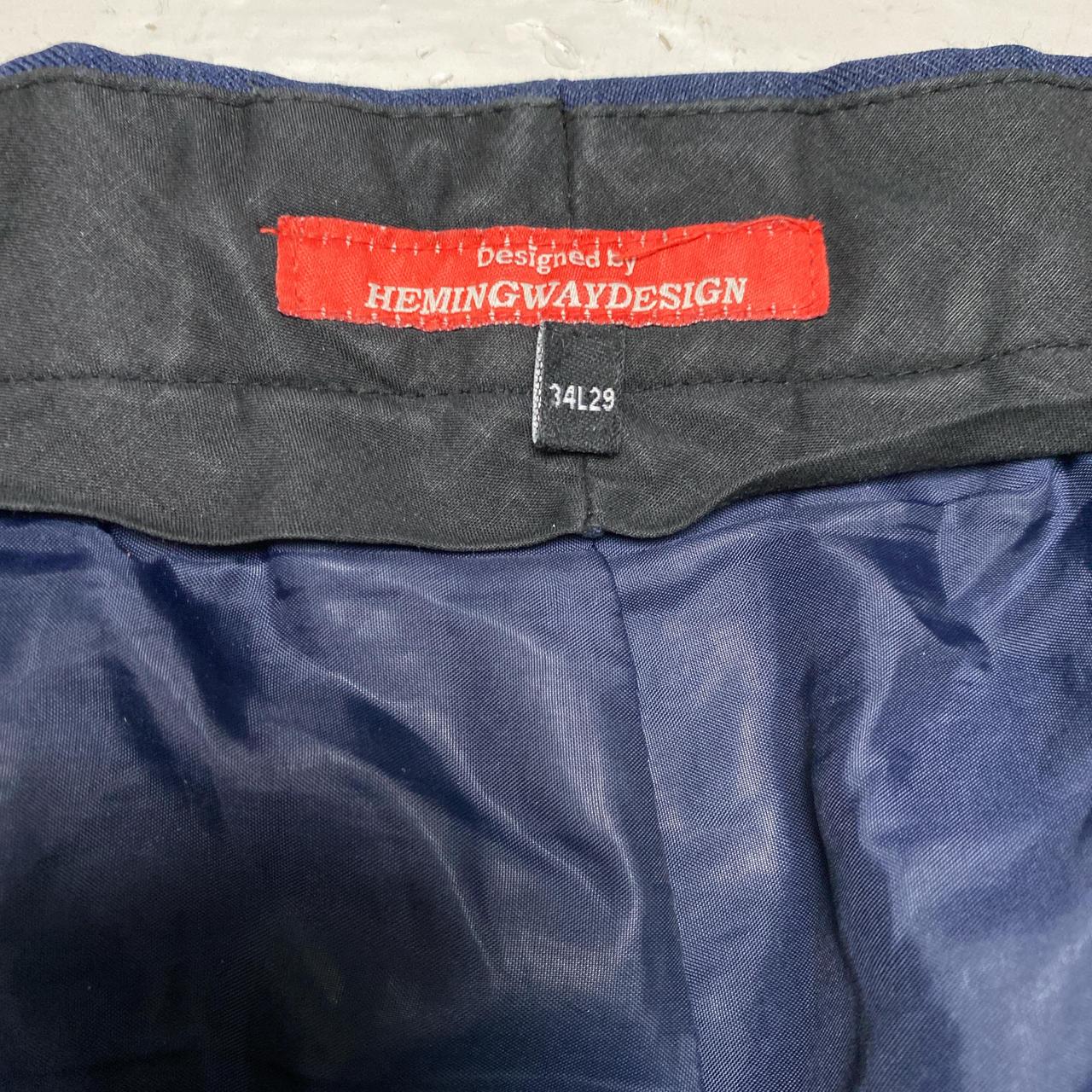 Navy Blue Utility Trousers (34W)