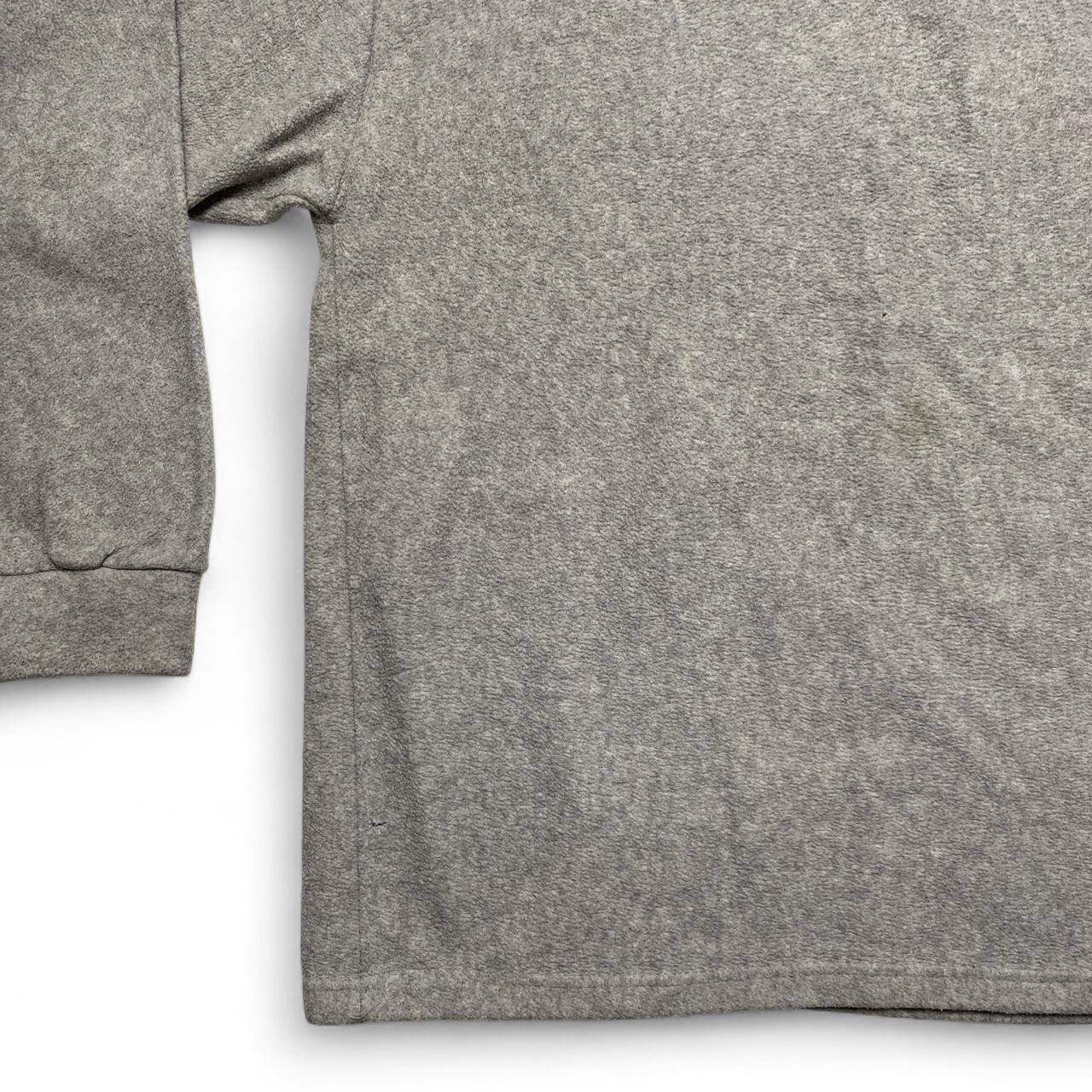 Nike Vintage 90’s Grey and Navy Quarter Zip Fleece Jumper (L)