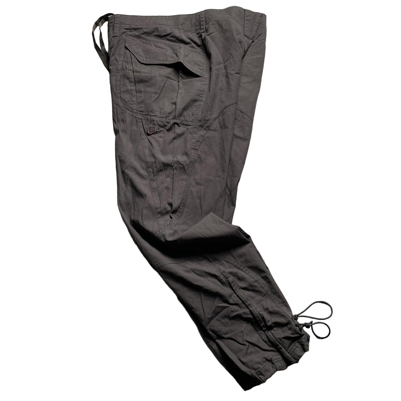 Nike Vintage Baggy Brown Cargo Combat Trousers (34W)