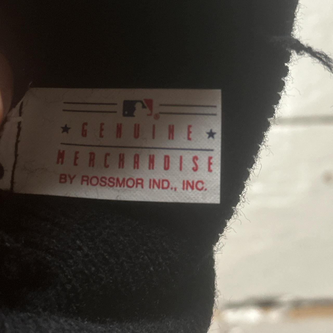 Oakland Athletics Black and White Vintage 90’s MBL Beanie Hat