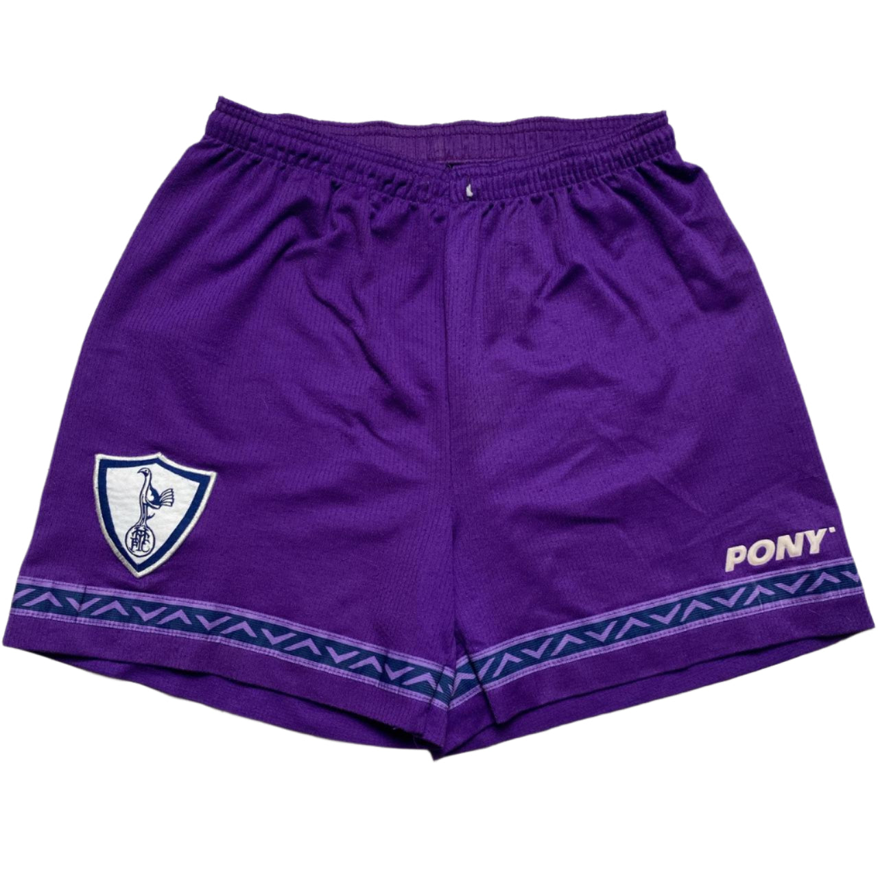 Tottenham Hotspur Pony Vintage 90’s Purple and White Football Shorts (M)