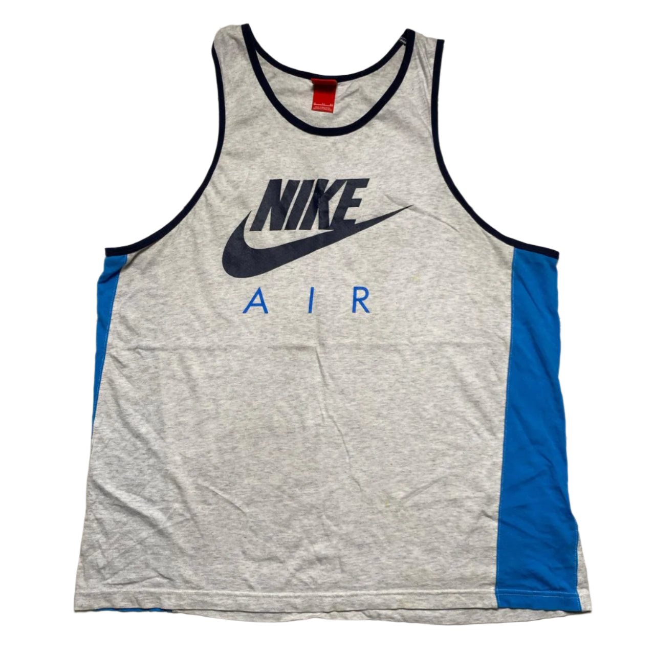 Nike Air Grey and Blue Vest (XL)