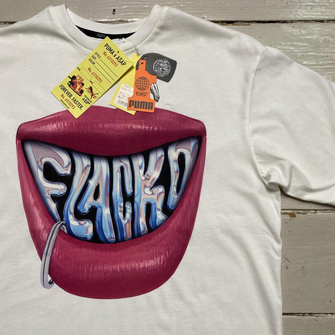Puma ASAP Rocky AWGE Flacko Grills and Lips T Shirt (M)