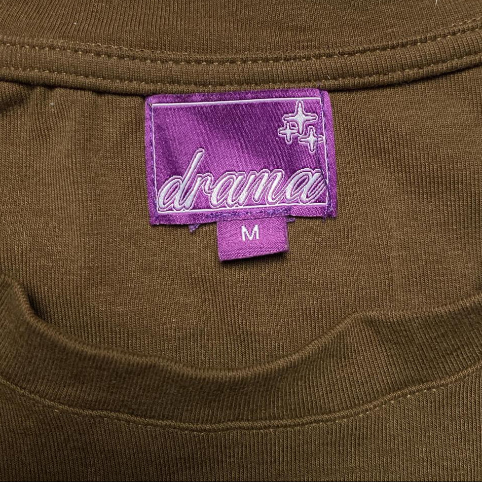 Drama Call Brown Womens T Shirt (M)