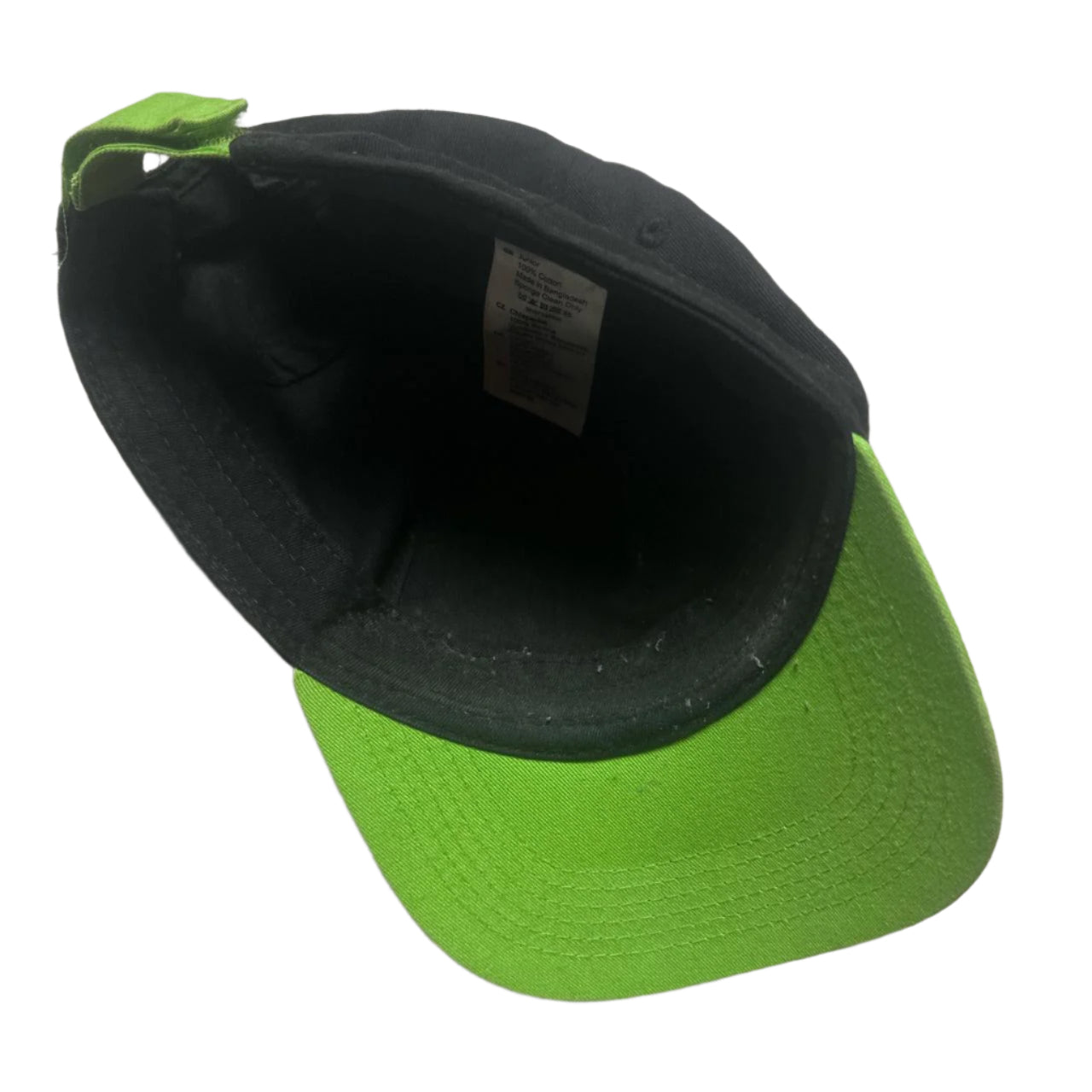 No Fear Green and Black Cap