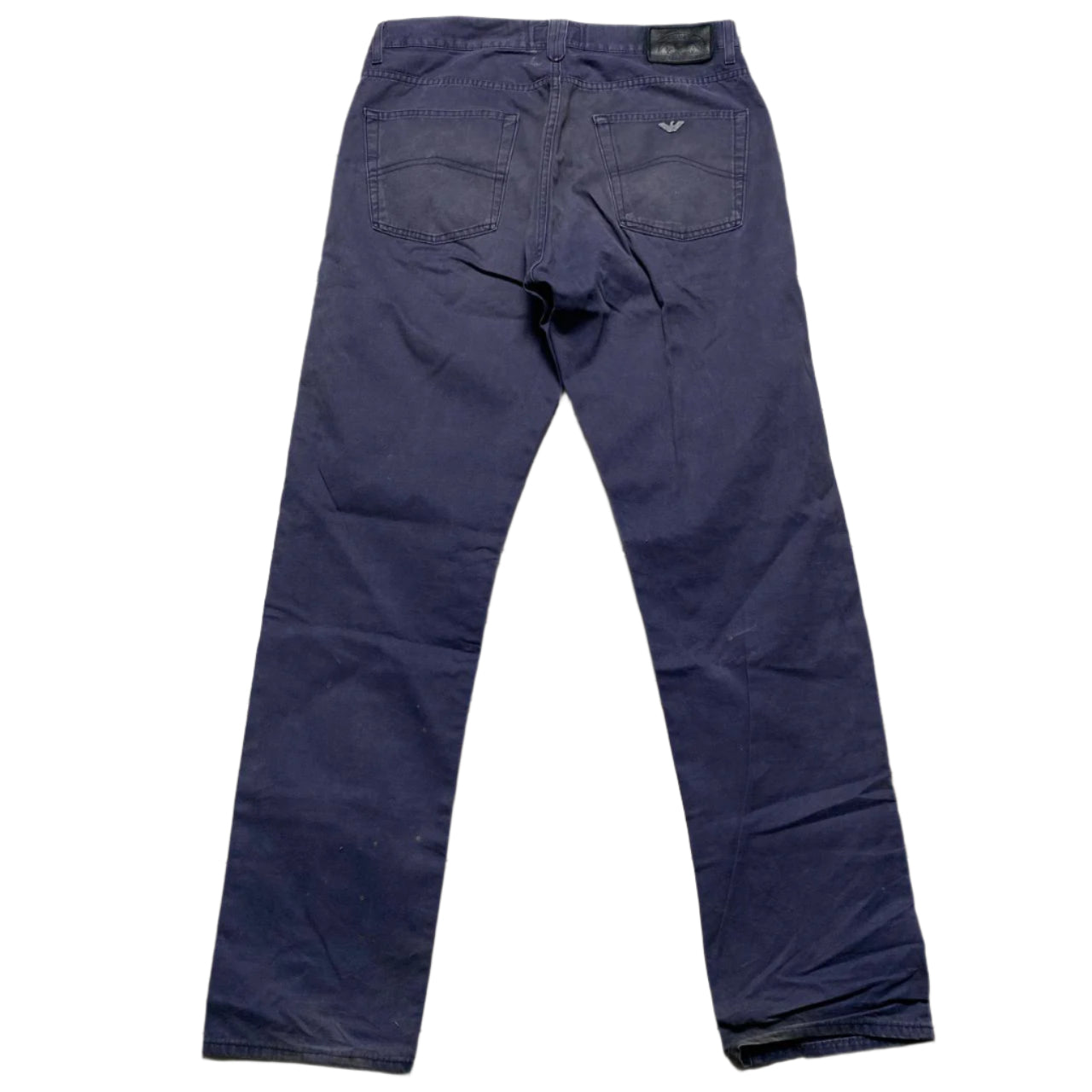 Armani Vintage Navy Trouser Jeans (34W)