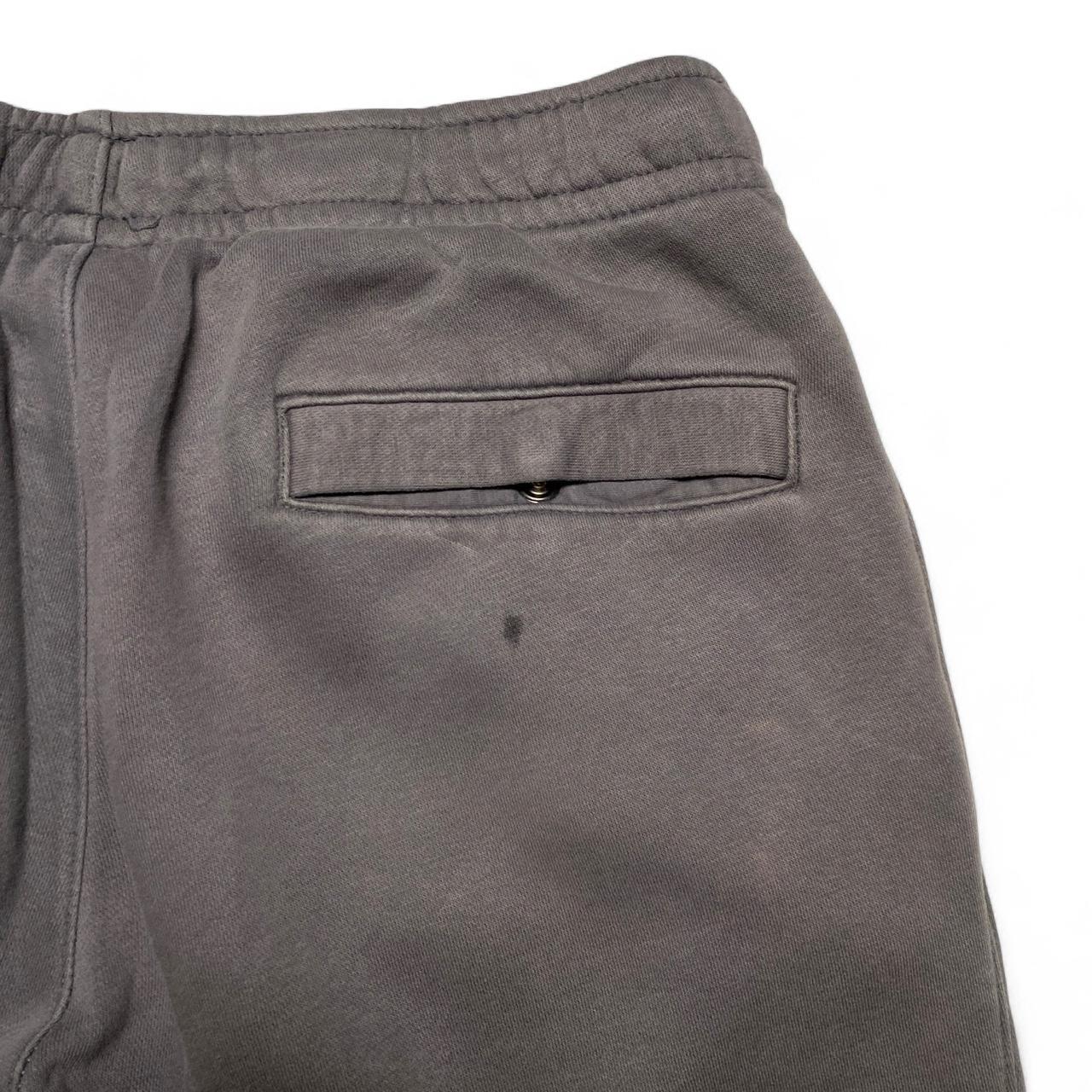 Nike Club Stitch Grey and Red Embroidery Joggers (S)