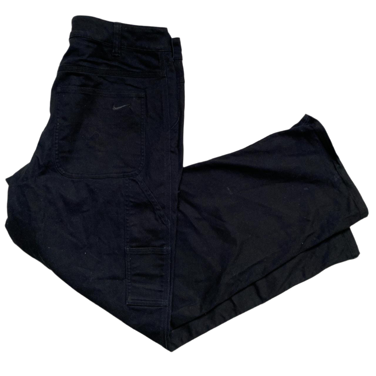 Nike Triple Black Skateboarding Baggy Cargo Trousers (32W)