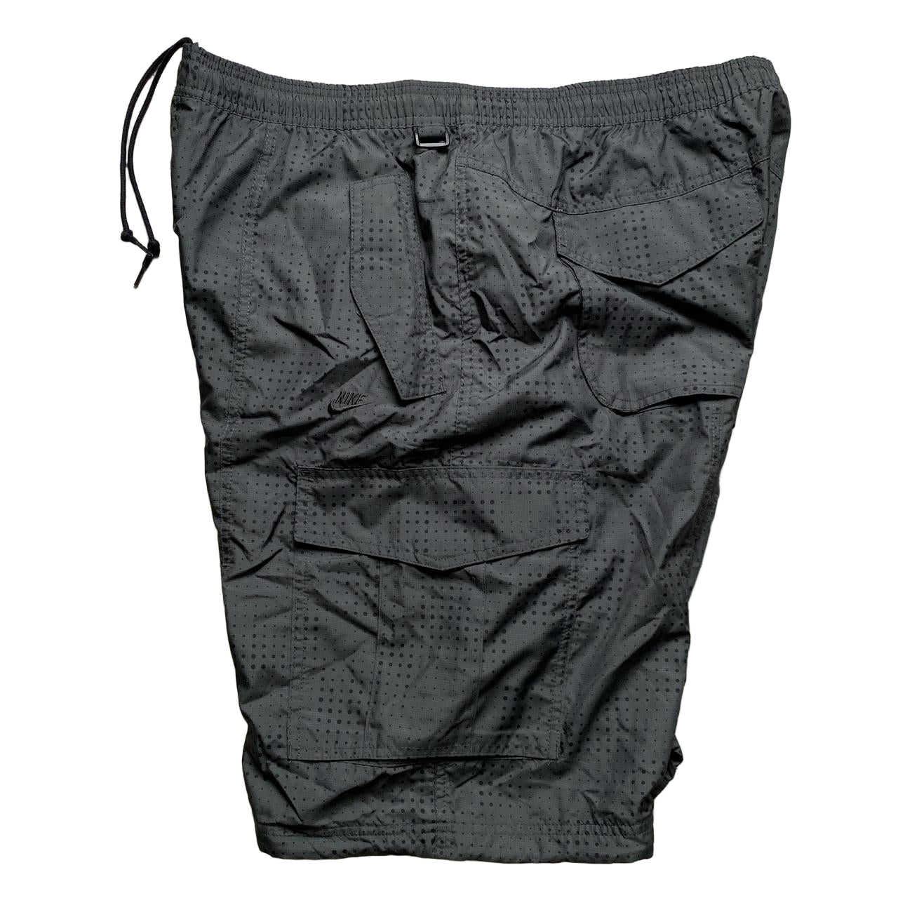 Nike Air Vintage Grey Cargo Shell Trackpant Shorts (2XL)
