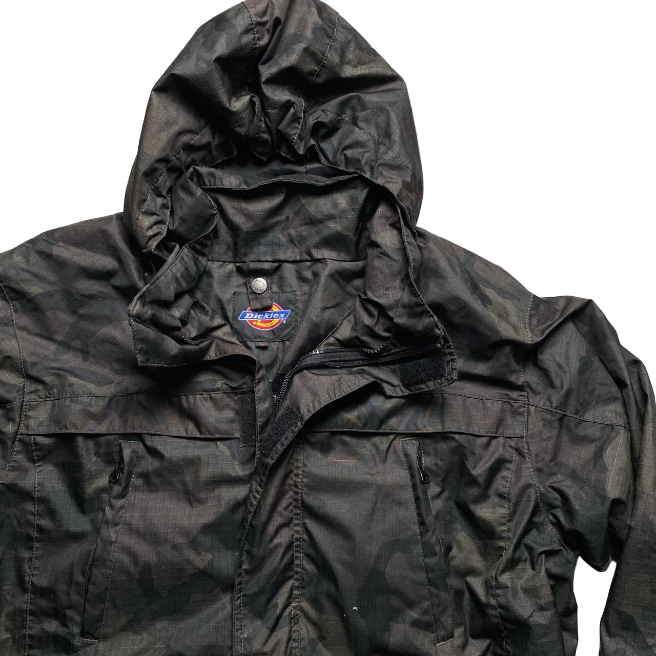 Dickies Camouflage Windbreaker Lightweight Jacket (L)