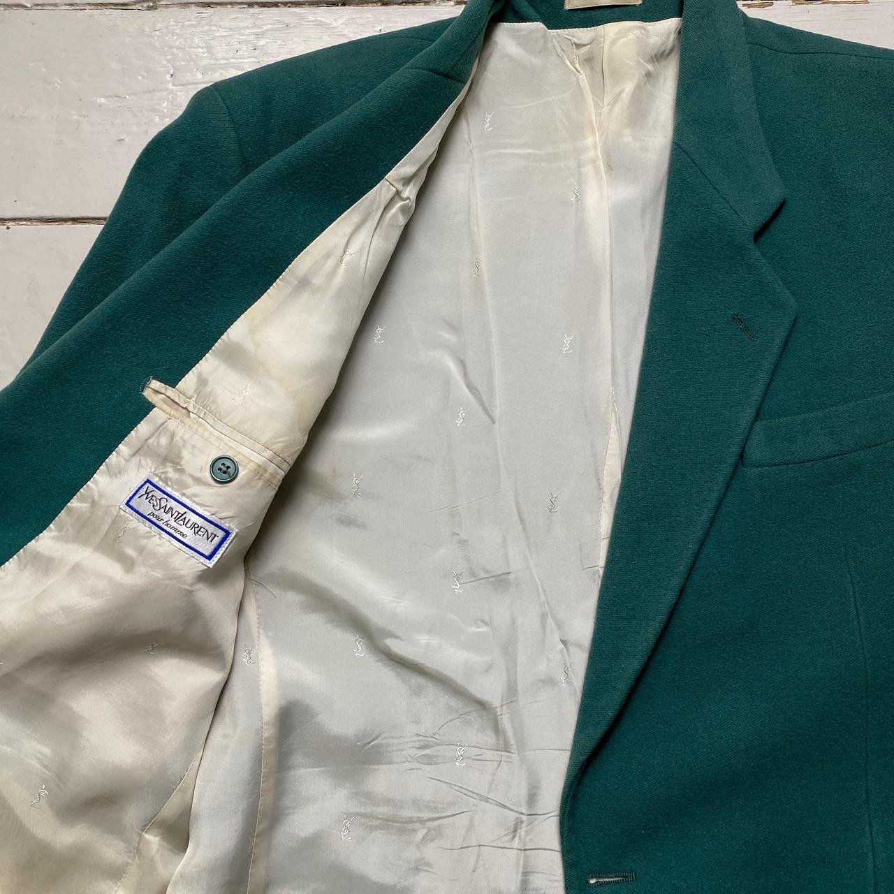 Yves Saint Laurent YSL Vintage 90’s Wool Cashmere Suit Jacket