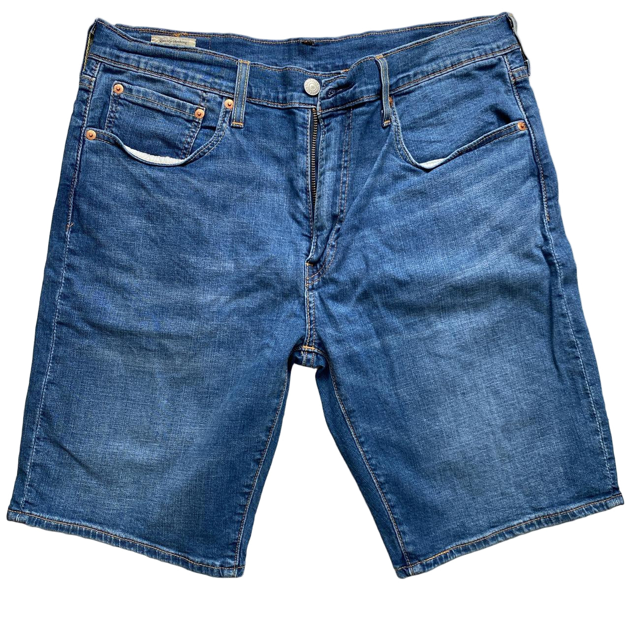 Levis 502 Jort Jean Shorts Blue (33W)