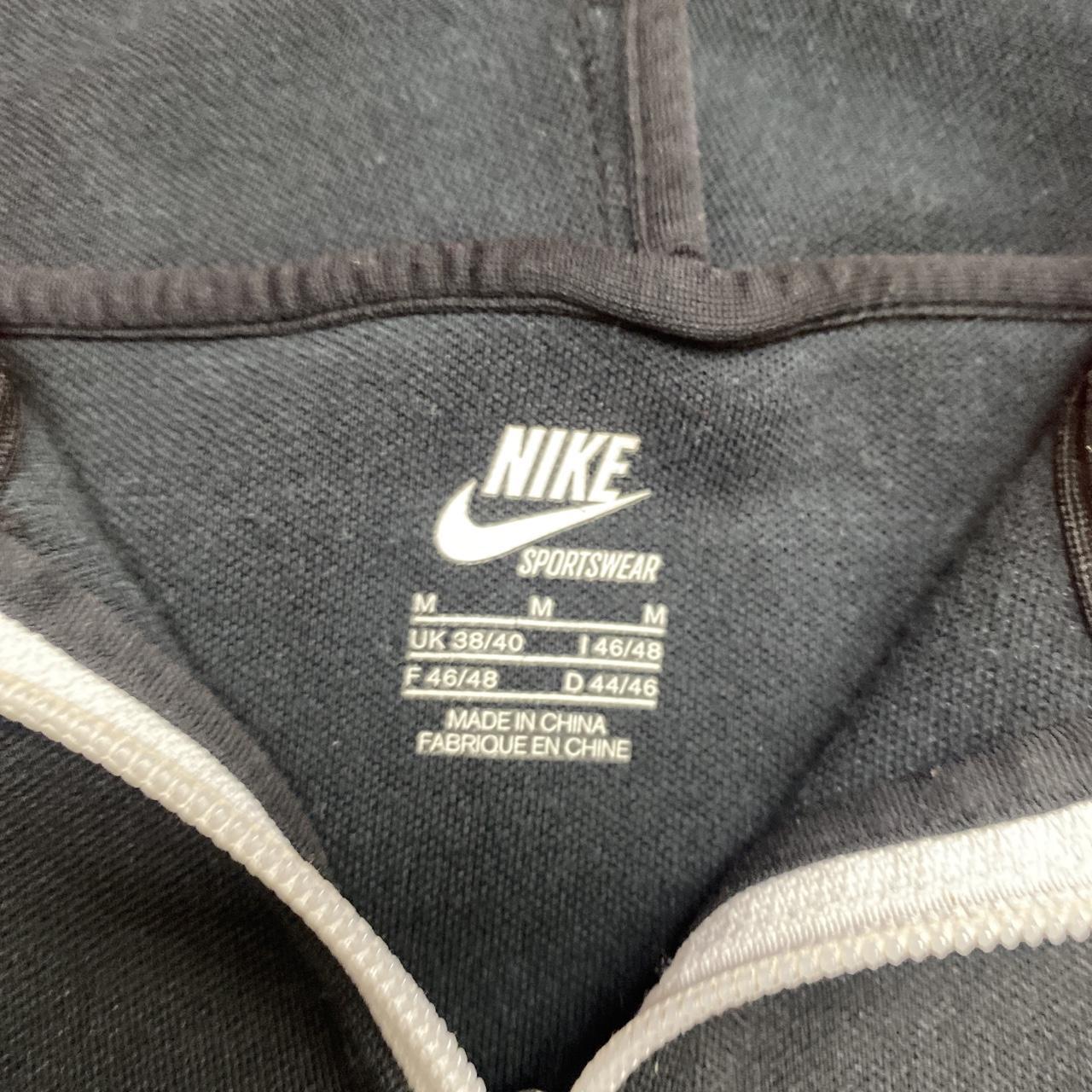 Nike Vintage Black Red and White Tracksuit Jacket (M)