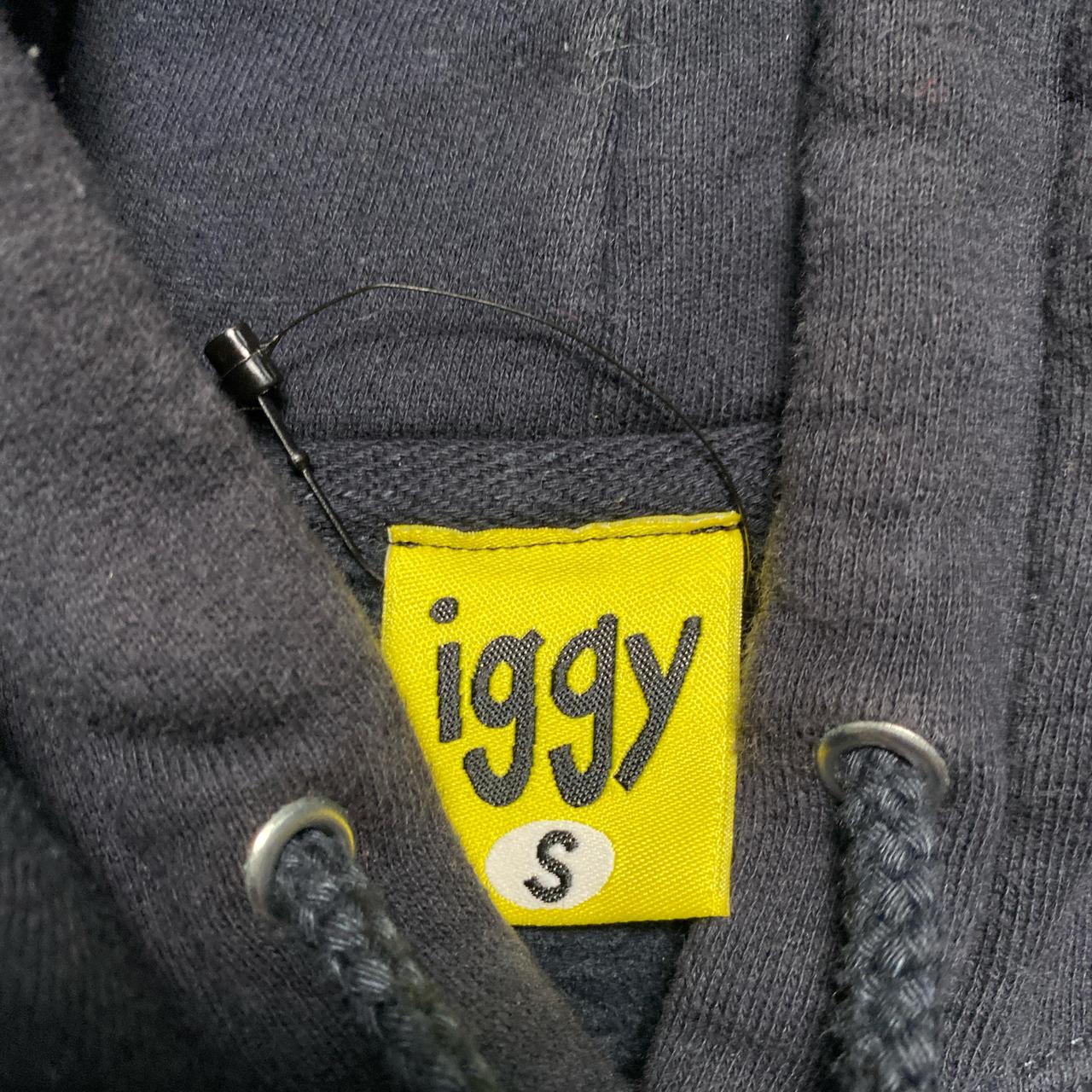 Iggy Grafitti Navy Hoodie (S)